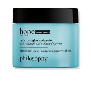 BNIB Philosophy Hope in a jar: Water Cream Hyaluronic glow moisturizer 2 oz.